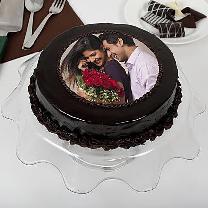 Chocolate Photo Cake